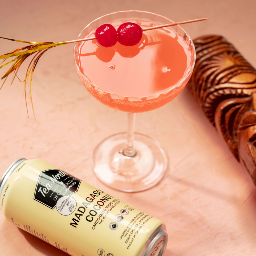 It's Tea Tuesday!
Madagascar Coconut White Tea may be a very light flavour, but for those with a refined palette, it can be a welcome addition to a new cocktail!
.
#drinkteanorth #icetea #unsweetenedtea #unsweetened #sparkling #organic #nongmo #glutenfree #nosugar #tea #vegan