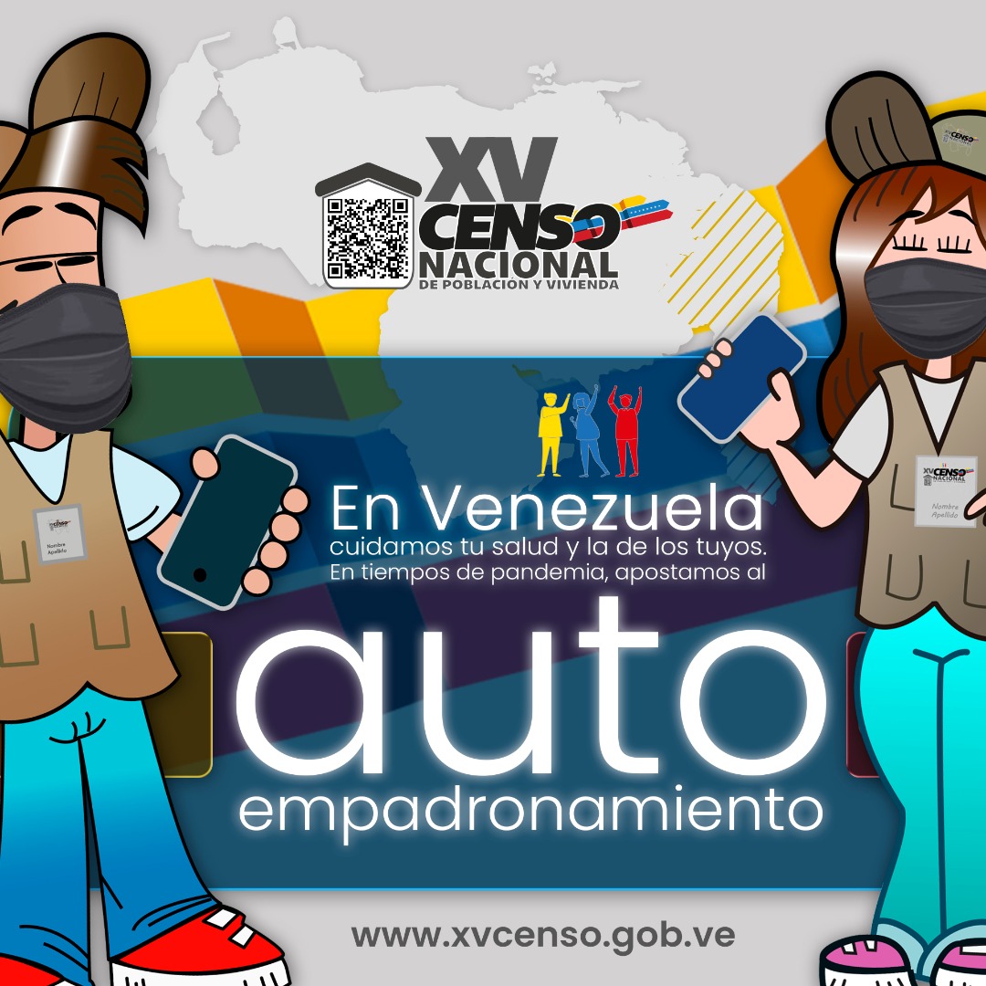 rmenendezp's tweet photo. Pensar como país, es visibilizar toda la realidad económica, demográfica, de cada uno de los habitantes y sus familias. 
En medio de la pandemia el autoempadronamiento censal nos permitirá seguir avanzando, bajo los más altos estándares científicos. 
Tu cuentas para Venezuela https://t.co/HLNj3ORNAh