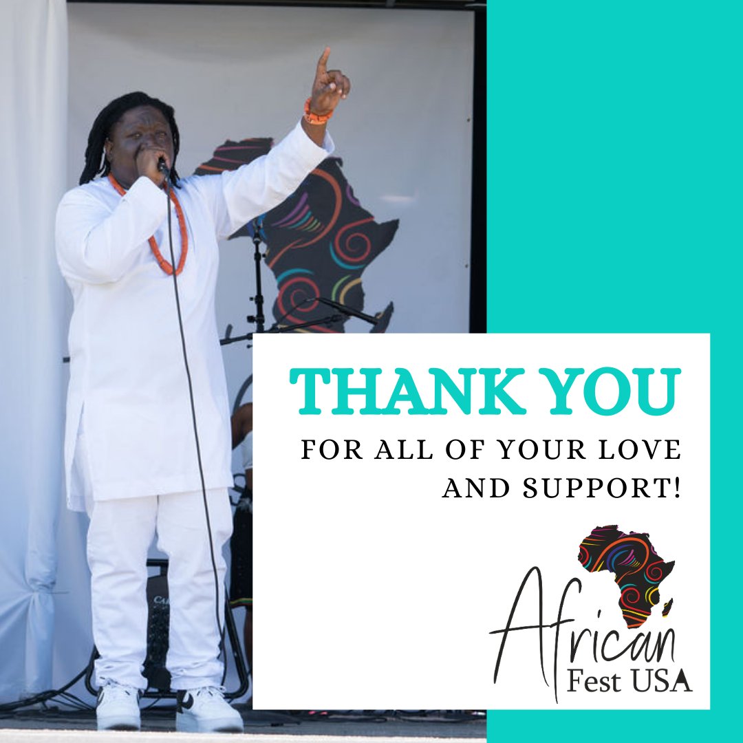 African_Festusa's tweet photo. To the African Fest USA community, thank you so much for trusting us and supporting us through these unprecedented times. We know it's been a wild ride, and we can't tell you how much we appreciate you sticking by us through the ups and downs! We will come back stronger than ever https://t.co/eYZXM5utFY