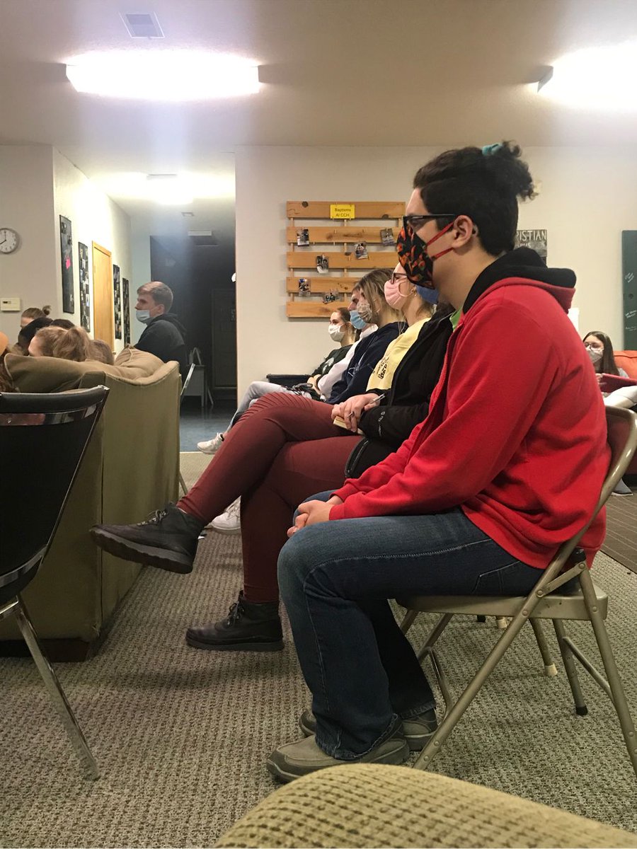 northwestcch's tweet photo. Last week at CCH our panel of graduates and alumni were awesome at answering our questions! We hope to see everyone tonight for worship as Trent brings the message on serving the world! https://t.co/0D3NzA6WnX
