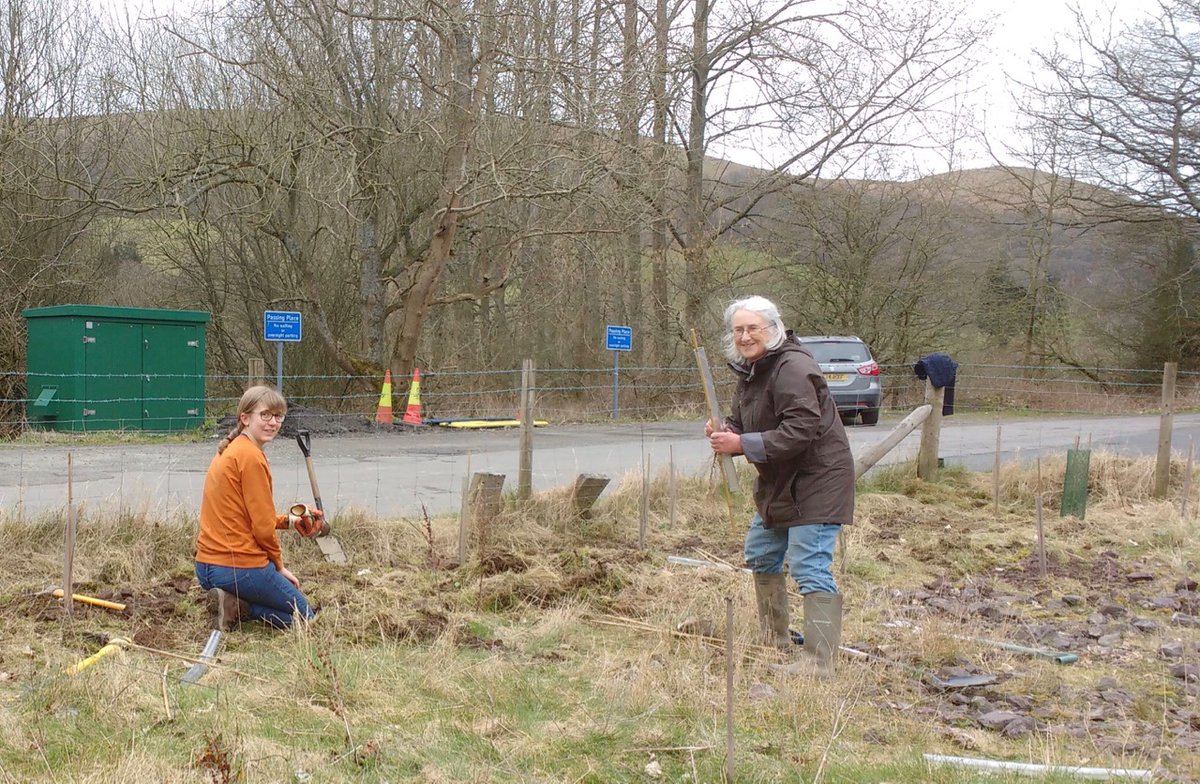 We were delighted to receive an update this morning from the Cudwell Meadow Management Team - habitat piles have been created, bird boxes installed and trees planted! 

Here's Isabel and Yolanda finishing off the tree planting #communityland #nature #wildlife #trees #treeplanting