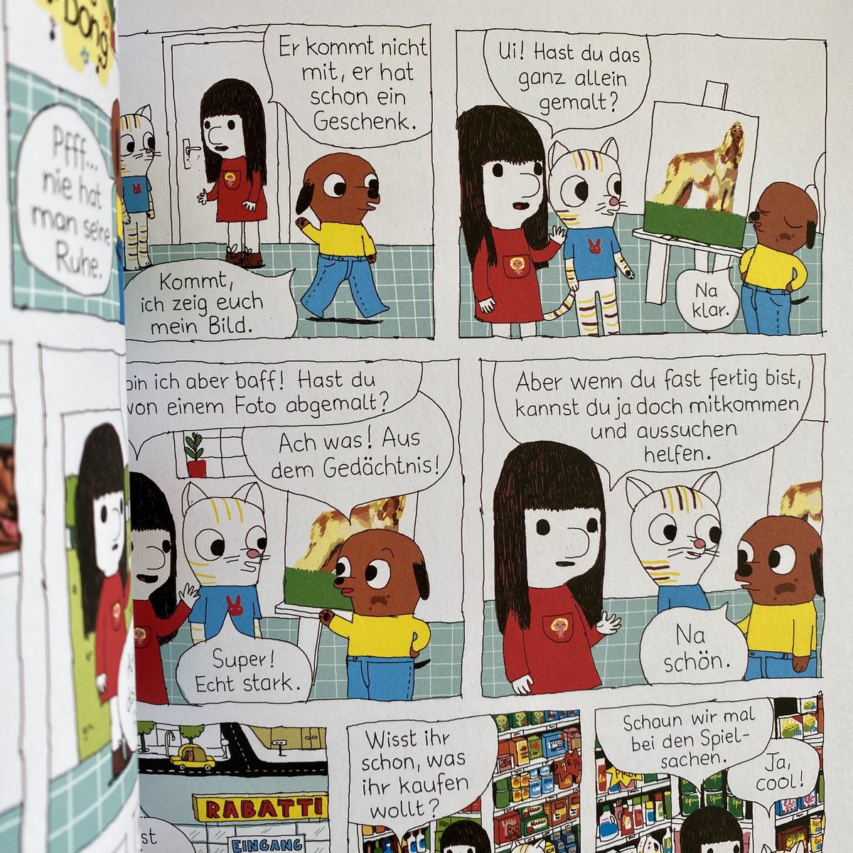 ReproduktComics's tweet photo. Anouk Ricards widerborstige und urkomische Comicgeschichten versprühen Energie, Lebenslust und einen Hauch Anarchie. Und Freundschaft, die spielt hier die erste Geige! #kindercomics #hellospring #reproduktcomics https://t.co/gk9qX6DeE5