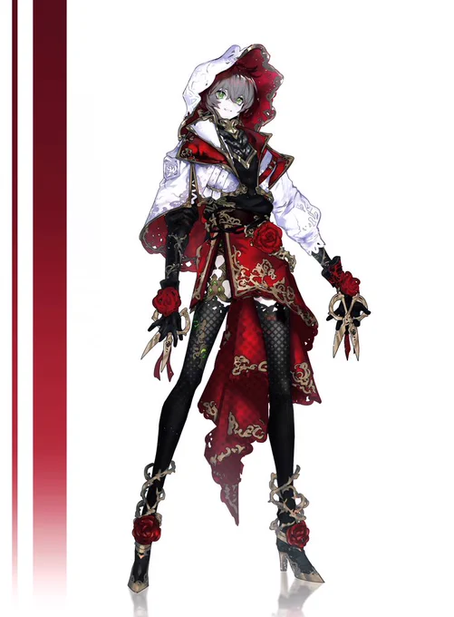 ナメクジの速さで進めていたキャラデザ練習..👀 