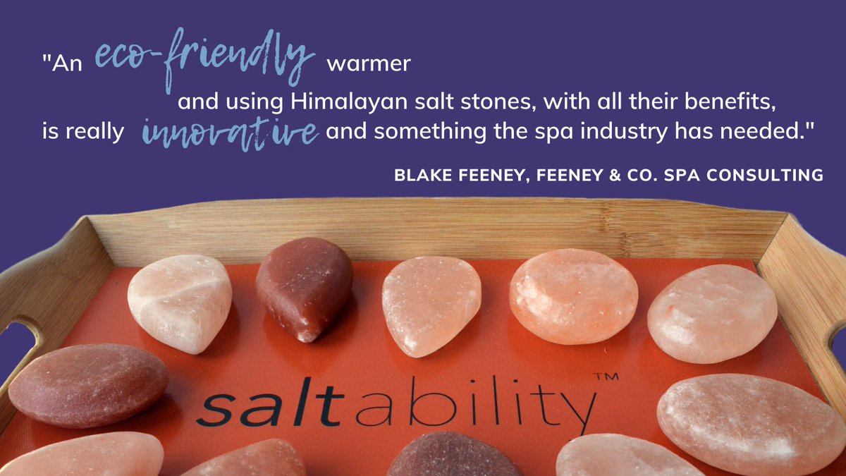 saltability's tweet photo. Who doesn’t ❤️ our award-winning warmers?! Get started @ https://t.co/vcj2QcmvBl. #Himalayansalt #massage #saltstone #selfcare #TestimonialTuesday #saltability https://t.co/SEKB1xK8sQ