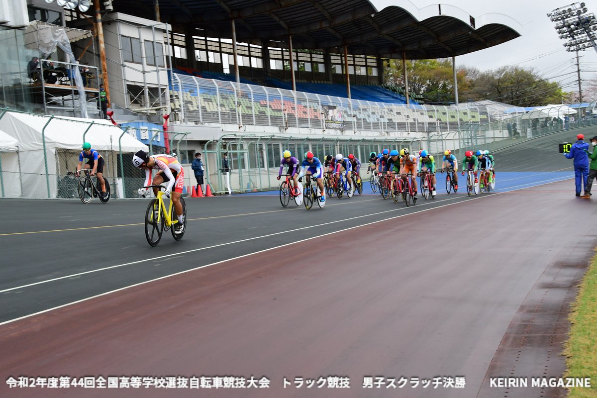 KEIRINmagazine's tweet photo. 令和2年度第44回全国高等学校選抜自転車競技大会 トラック競技
3日目 男子スクラッチレース決勝 7
#高校選抜 #自転車競技 #TrackCycling
#Scratchrace https://t.co/5eiQSTWW7k