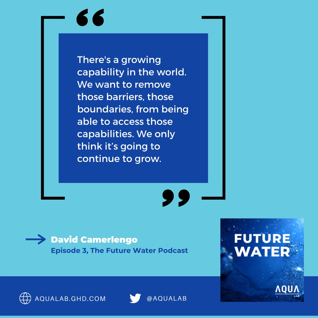 aqualabghd's tweet photo. Stretching Your Innovation Dollar Series: How Open Innovation Unearths Corporate Potential @dfcamerlengo

Listen to the #podcast: https://t.co/jGVJ0WR2wz
#AquaLab #Innovation #openinnovation #water #waterindustry #corporateinnovation #ghd #ghddigital https://t.co/lv0U6MZ6nd