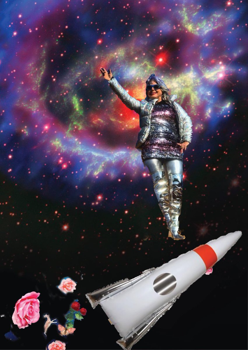 LadyRocketSpace's tweet photo. @sinaEstavi Congratulations ! What’s next ?- how about #Space and #Satellite NFT to help Climate Change. My NFT will do that. Created by Julia Curylo. Change World and Space. https://t.co/qebvC61gYp