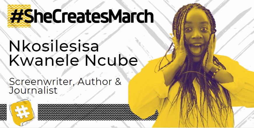 enthusemag's tweet photo. Nkosi Kwanele Ncube is a writer in every sense of the word, having gone from what she remembers as selling ‘mediocre’ poetry at the tender age of seven to now being an author with her published work. #SheCreatesMarch #enthuse https://t.co/SZJdH4HWmj https://t.co/B1D2CTuWCn