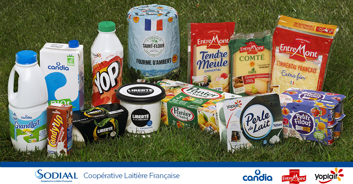 SodiaalCoop's tweet photo. Un atout pour les #consommateurs sensibles à l’origine 100% française d’un lait issu des 10 500 fermes familiales de notre Coopérative, à la recherche de produits sains et fabriqués en France.
@CandiaFrance @Entremont_Fr #originefrance #GrandeNouvelle
-> https://t.co/3VK16VwoMr https://t.co/YjS2GFGqyq