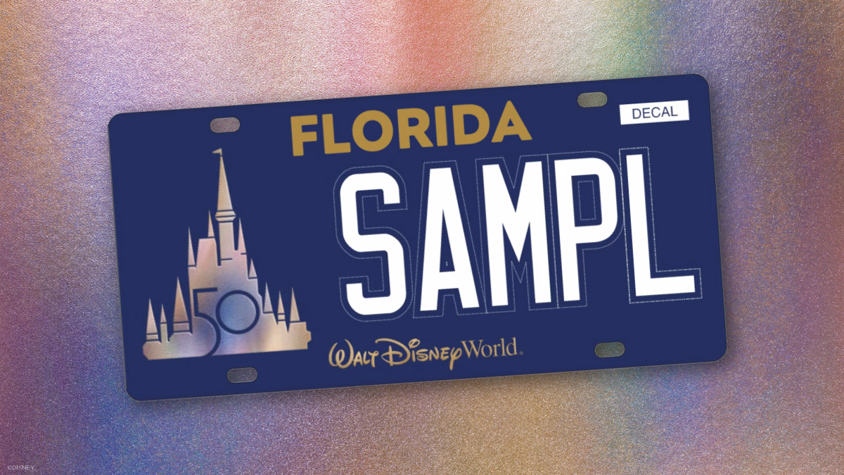 Disney Parks (@disneyparks) on Twitter photo Weāre revealing the first-ever <a href="/WaltDisneyWorld/">Walt Disney World</a> Resort specialty license plate āØš in honor of āThe Worldās Most Magical Celebration,ā 100% of proceeds benefit <a href="/MakeAWishCNFL/">Make-A-Wish CNFL</a>. Interested Florida car owners: bit.ly/397Rdqg #DisneyWorld50 Weāre revealing the first-ever <a href="/WaltDisneyWorld/">Walt Disney World</a> Resort specialty license plate āØš in honor of āThe Worldās Most Magical Celebration,ā 100% of proceeds benefit <a href="/MakeAWishCNFL/">Make-A-Wish CNFL</a>. Interested Florida car owners: bit.ly/397Rdqg #DisneyWorld50