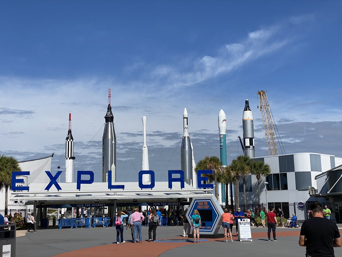 Delta_IV_Heavy's tweet photo. Taking her place among giants, the inspiration for a generation, Delta II stands proud on the space coast. A testament to all who worked on her and all she took into space. #ThankYouDeltaII https://t.co/f1P3aDsk24