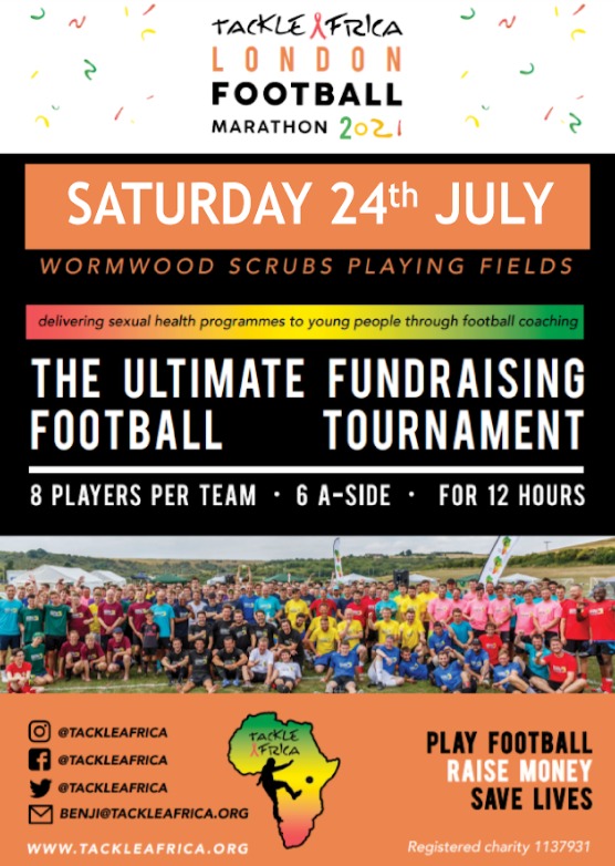 TackleAfrica's tweet photo. 🚨FOOTBALL MARATHON SEASON 2021🚨

We are buzzing to be able to announce the dates for a - hopefully - back to normal FM SZN ⚽️☀️

How's your summer looking? Here's ours: https://t.co/YCUsoiEQU1