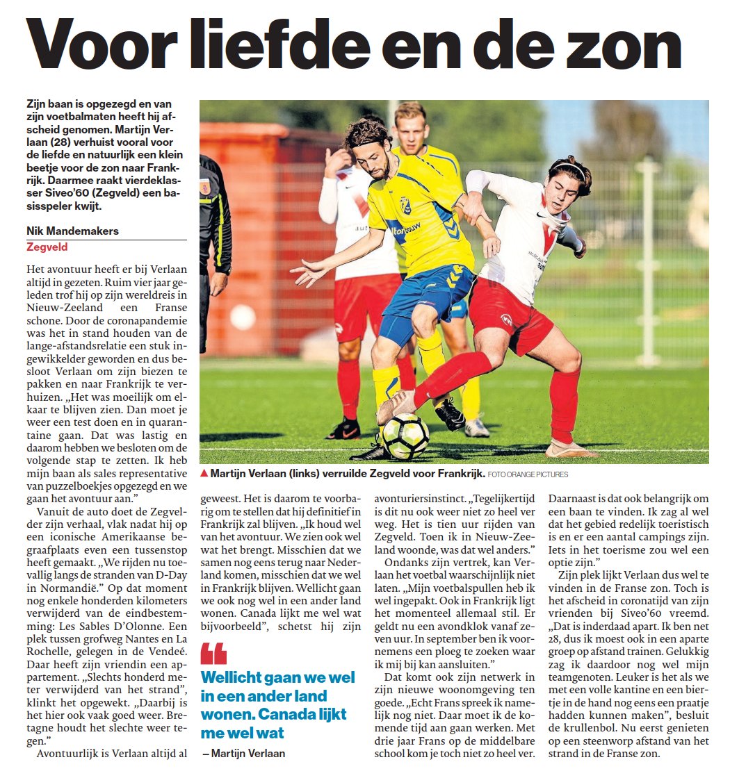 siveo60's tweet photo. Uitgebreid artikel in het AD #Woerden over de dappere keuze van Martijn Verlaan: 'Voor liefde en de zon'. https://t.co/ODeQ5elz4s