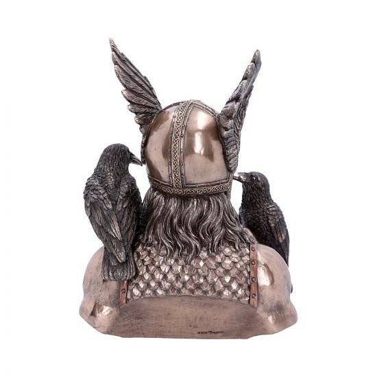 TheSwordDungeon's tweet photo. This Stunning bust depicts the Norse God Odin with his two ravens Hugin and Munin perched loyal on his shoulders. The perfect #gift for any budding #Viking or #Norsemythology fan
https://t.co/kc8pYGFLKb

#odin #norsepagan #raven #allfather #thesworddungeon #pagan #valhalla https://t.co/ZZYQarG9NX