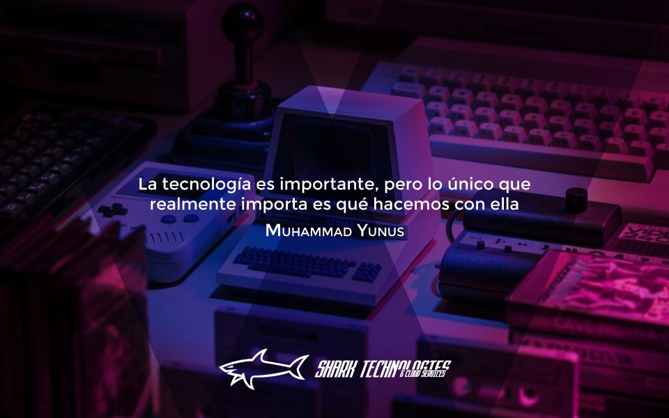 SharkTechMX's tweet image. La tecnología tiene un gran valor e importancia al hacer algo significativo con ella 📱🖥✅
Conoce más de nuestros servicios a través del sitio: bit.ly/33KzEb2 💻📲
#FraseDelDía #App #Software #CloudService #CloudStorage #DataCenter #Site #México