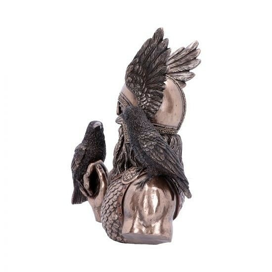 TheSwordDungeon's tweet photo. This Stunning bust depicts the Norse God Odin with his two ravens Hugin and Munin perched loyal on his shoulders. The perfect #gift for any budding #Viking or #Norsemythology fan
https://t.co/kc8pYGFLKb

#odin #norsepagan #raven #allfather #thesworddungeon #pagan #valhalla https://t.co/ZZYQarG9NX