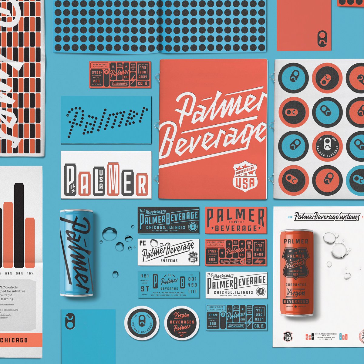 kevinrcantrell's tweet photo. Palmer Beverage rebranding is 1/4 projects selected for #tdc67 @typedirectors. https://t.co/HP05ucusvh