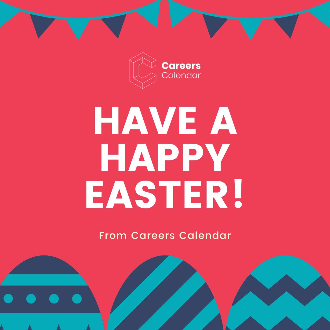 Wishing you a very Happy Easter, from all of us here at Careers Calendar!

#easter #happyeaster #Easter2021