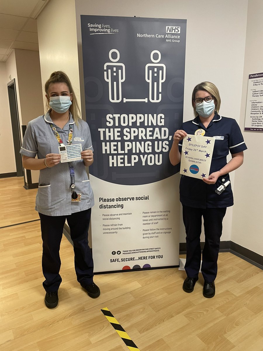 Fundraising at <a href="/childrensSRFT/">Children's Outpatient Department SCO</a>  for <a href="/epilepsyaction/">Epilepsy Action</a>  💜