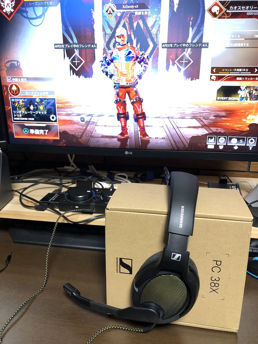 Xx_Dandy_xX's tweet photo. DROP + SENNHEISER PC38X GAMING HEADSET来ました!
音質最高ですね!
#PC38X
#SENNHEISER https://t.co/cRYtFYuTiQ