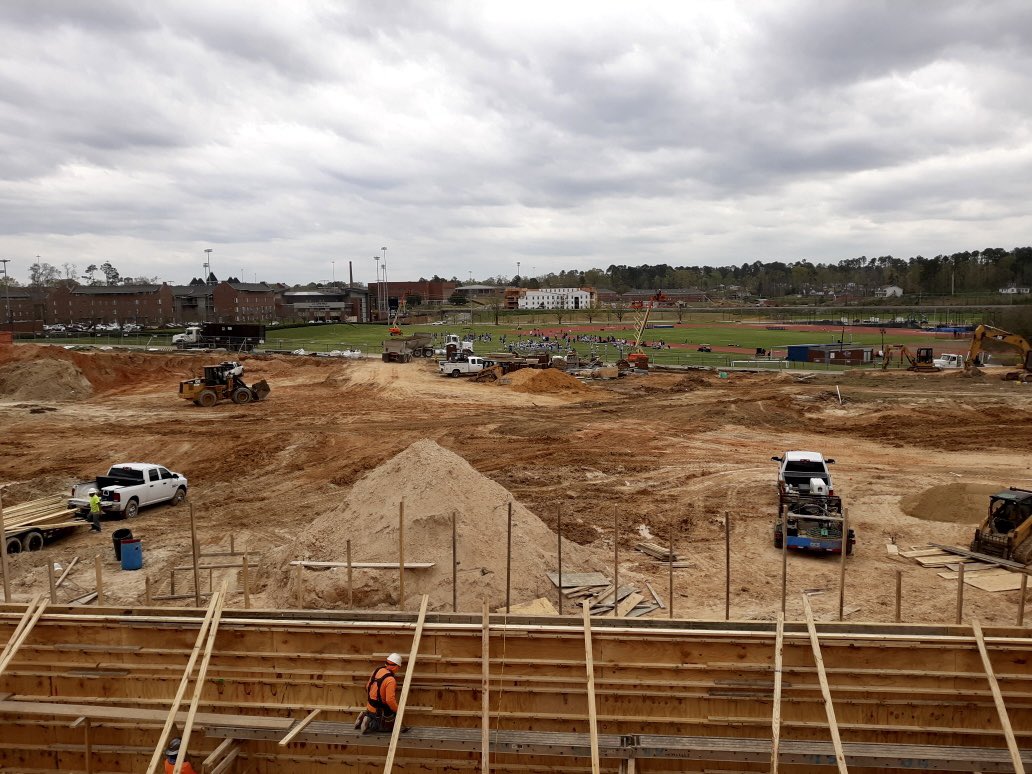 LATechSOC's tweet photo. One year ago today, construction began on our new soccer complex 

🔜���� https://t.co/WEyXQrlkMX