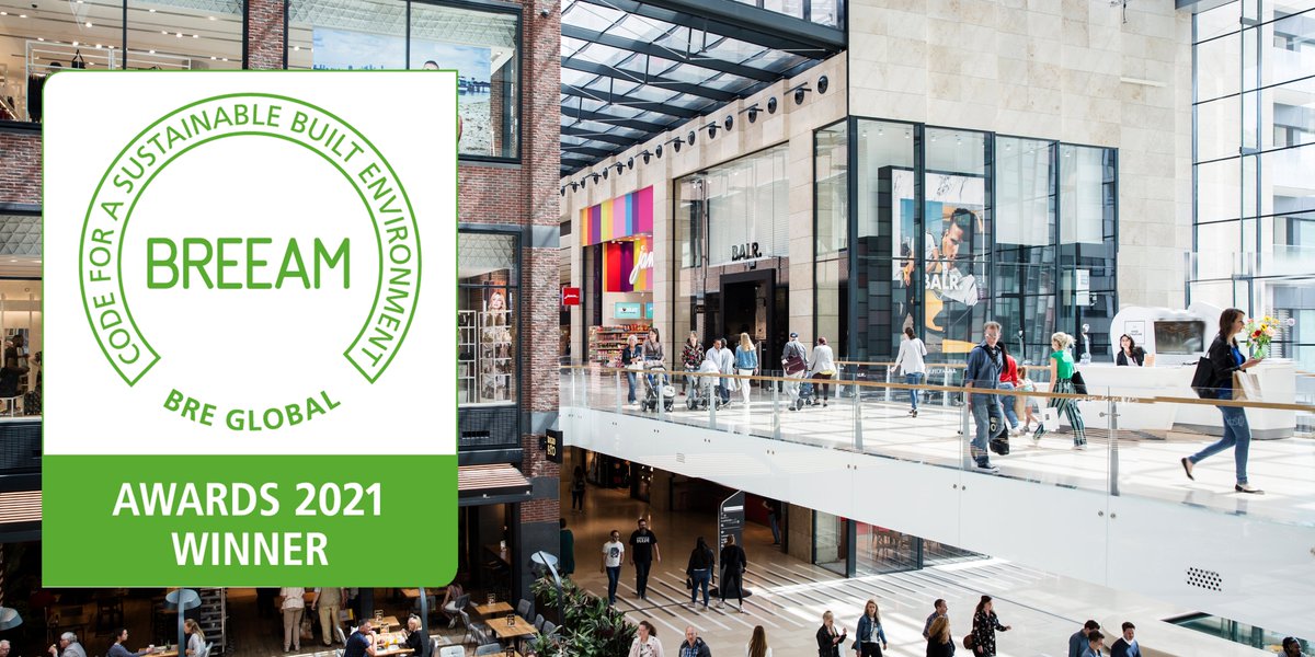 KlepierreGroup's tweet photo. Klépierre is extremely proud to receive the #breeamawards from @bre_breeam in the responsible investment large portfolio category! This award recognizes the incredible work of our teams in making our #ShoppingCenters more #sustainable. #ActForGood #CSR #ActforthePlanet https://t.co/vAOpKvV85a