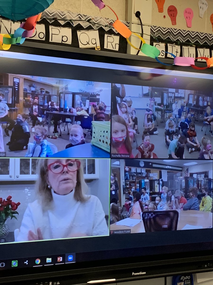 mrspetrone05's tweet photo. Thank you congresswoman Dingell for reading to our 2nd grade classes! We ❤️ed leaning about government with you! #springintogsd #gsdchapman  @DebDingell https://t.co/Hovyl23GVd
