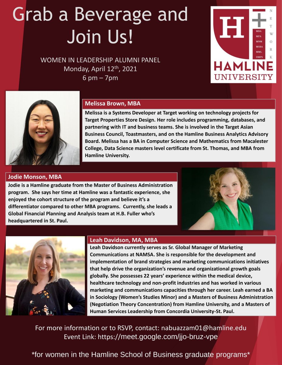 HPlus_Network's tweet photo. Join us for a Women in Leadership Alumni Panel discussion! https://t.co/ySFWwChVkG