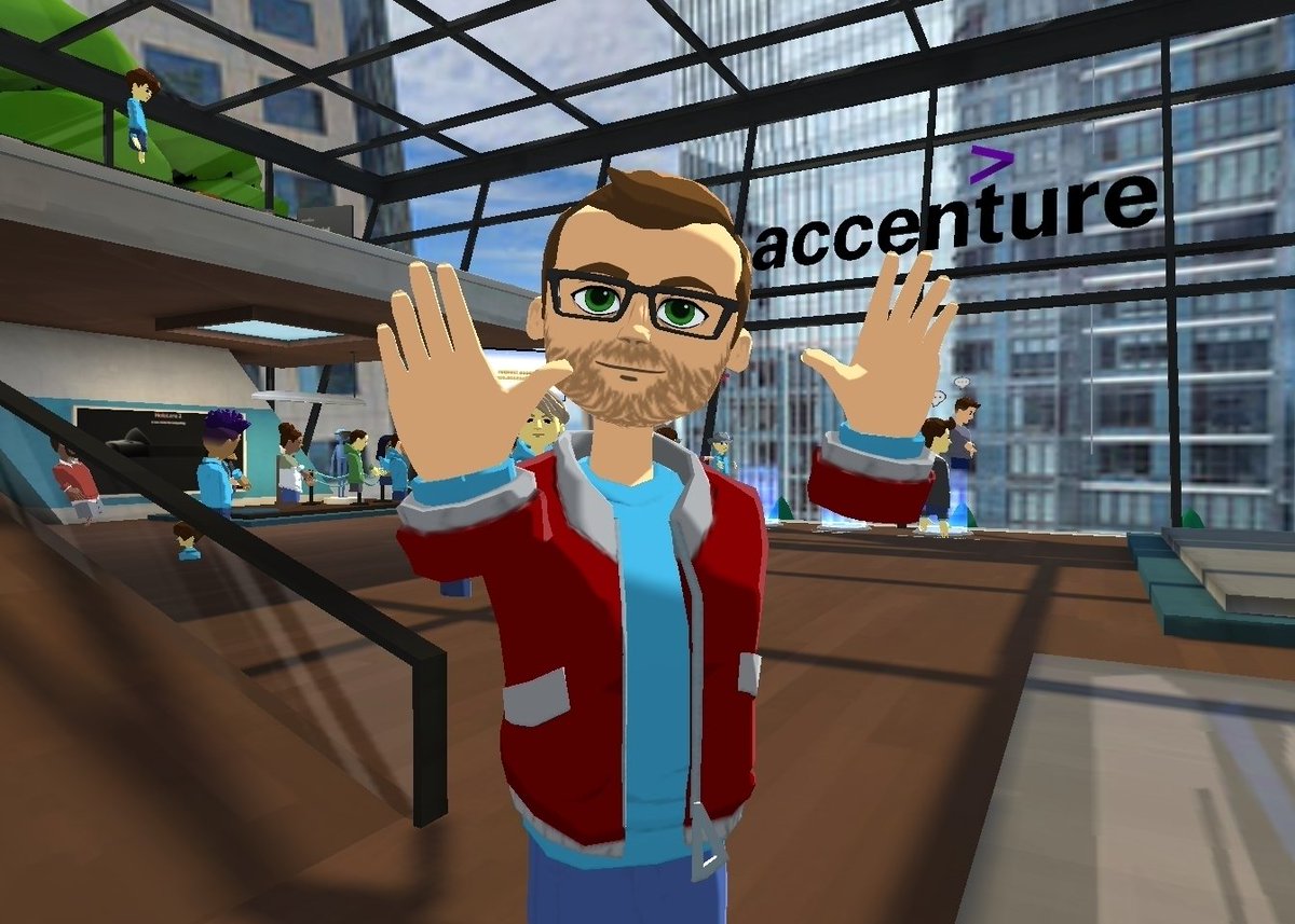 VincentGuigui's tweet image. I enjoyed so much doing a Extended Reality presentation in VR with @Accenture colleagues from across the globe.

So immersive and lifelike.

Thanks @AltspaceVR 
#NthFloor #VR #ClientPitch #MixedReality #ExtendedReality
