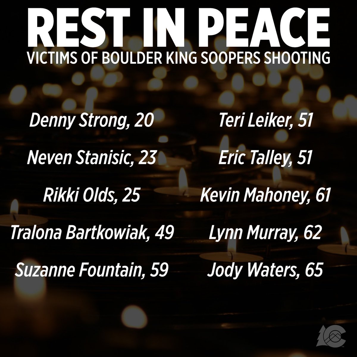 leora_greene's tweet photo. zichronam livracha. 
#BoulderStrong https://t.co/B5fvcpUigV