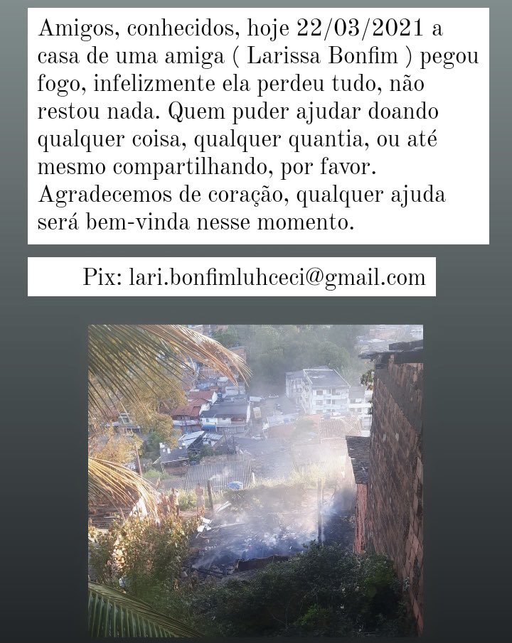 Vamos ajudar o próximo!