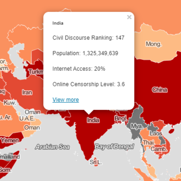 GVSUBrooks's tweet photo. .@GVSU faculty and staff collaborated on a first-of-its-kind map displaying civil discourse ratings around the globe. The Global Civil Discourse Map will launch at the @GVSUDiscourse symposium this Thursday, 3/25. Learn more and RSVP at https://t.co/s2TpfkDyzg https://t.co/ZLWM5tx32J