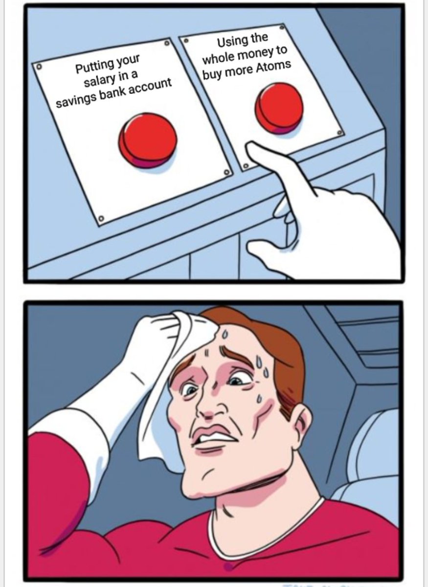 Day #2, Entry #2

Every freaking time 😂 I swear.

$ATOM #COSMOS #blockchain #altseason #crypto #meme