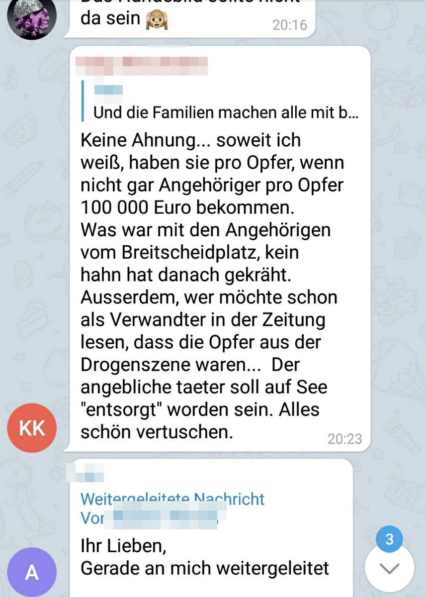 InitiativeHanau's tweet photo. In der Querdenkengruppe von "Hanau steht auf" wird der Anschlag von Hanau geleugnet. Nun wollen diese Querdenker:Innen am Sonntag den 28.03.2021 am zweiten Anschlagsort (Kurt-Schumacher-Platz) eine Demo machen. Kommt alle zum Antifaschistischen Gegenprotest! #Hanau #Querdenken https://t.co/VCx1LsmqtF