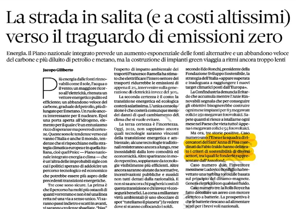 Assofond's tweet photo. #emissionizero, @Assofond fra le #buonenotizie citare dal @sole24ore per il progetto #Life #EFFIGE, #bestpractice per delineare i criteri di #sostenibilità per le filiera del #madeinItaly coinvolte nella sperimentazione del metodo #PEF @jacopogiliberto https://t.co/uf0damtThb