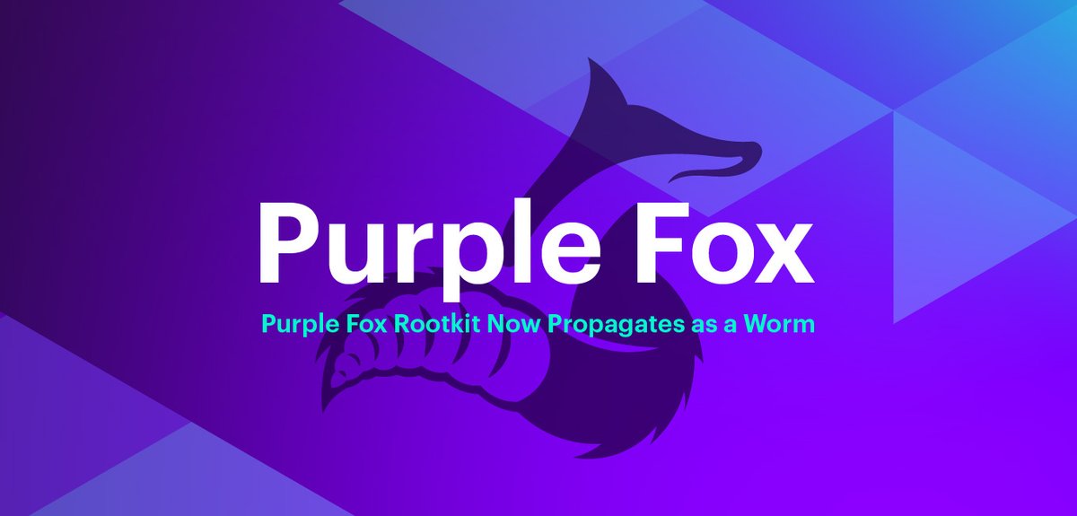 🧵👇 It’s here! Our Labs team unveils new distribution methods discovered for #PurpleFox, an active malware campaign targeting Windows machines. Great work <a href="/0xAmit/">Amit Serper</a> and <a href="/OphirHarpaz/">Ophir Harpaz 🎗️</a>  👏

Link: 👉guardicore.com/labs/purple-fo…