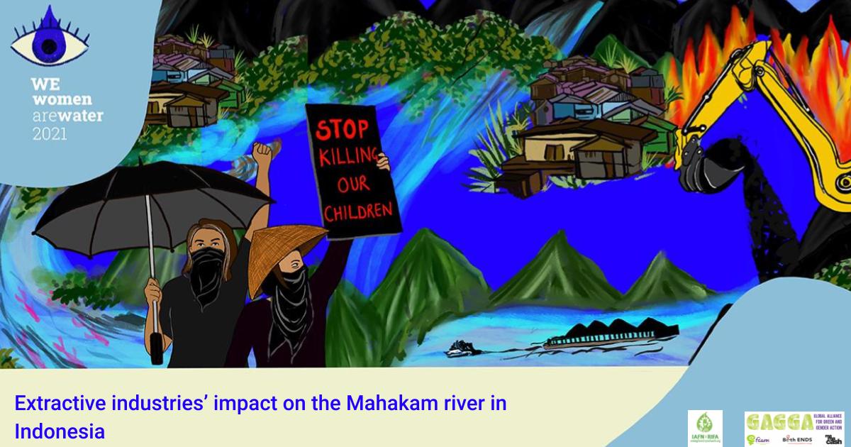 Along the 2nd largest river in Indonesia, rice fields have transformed into coal mines & children have drowned in some of the 200 abandoned pits in the area. The women are uniting to take legal action against the govt. #WeWomenAreWater #WorldWaterDay bit.ly/3c5fcZ2