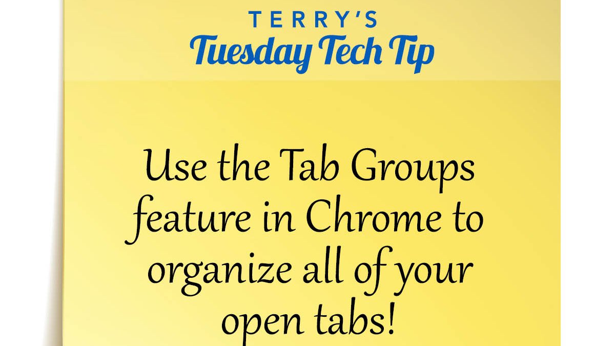 FandMHelpdesk's tweet image. Use the Tab Groups feature in Chrome to organize all of the tabs you have open! #TTTechTip #chrometips indd.adobe.com/view/b35f00cc-…