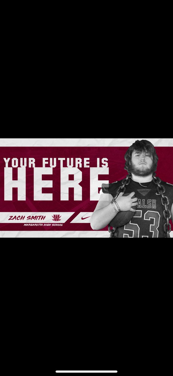 smitty532's tweet photo. 110% COMMITTED⚔️⚔️⚔️ @Coach_Ferback @WalshUFootball @CoachFank1 @MargarettaFB17 @MargarettaFoot1 https://t.co/hoDro0pGGg