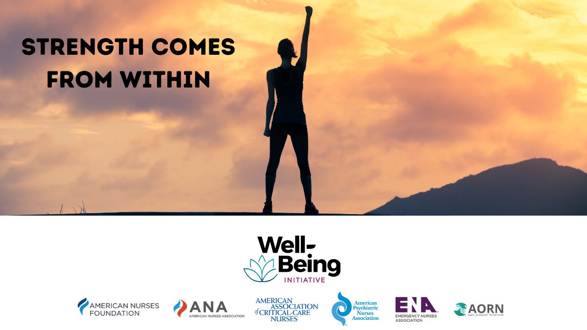 ANANursingWorld's tweet photo. What are you doing to practice self-care? Talking about feelings, keeping a journal, and practicing relaxation techniques are some ways you can make self-care a daily routine. Visit the Well-Being Initiative and take charge of your self-care in 2021: https://t.co/EeHxCEK8NP https://t.co/phXK7CDkwk