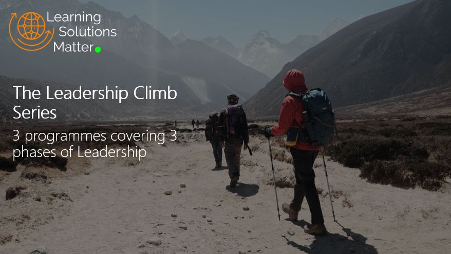 LSMlearning's tweet image. We are please to release our Leadership Climb Series.  An immersive leadership training series - 3 programmes covering 3 phases of development.
Mobilisation, Maturity &amp;amp; Mastery. Contact us for more info. #LeadershipMatters #LearningAndDevelopment