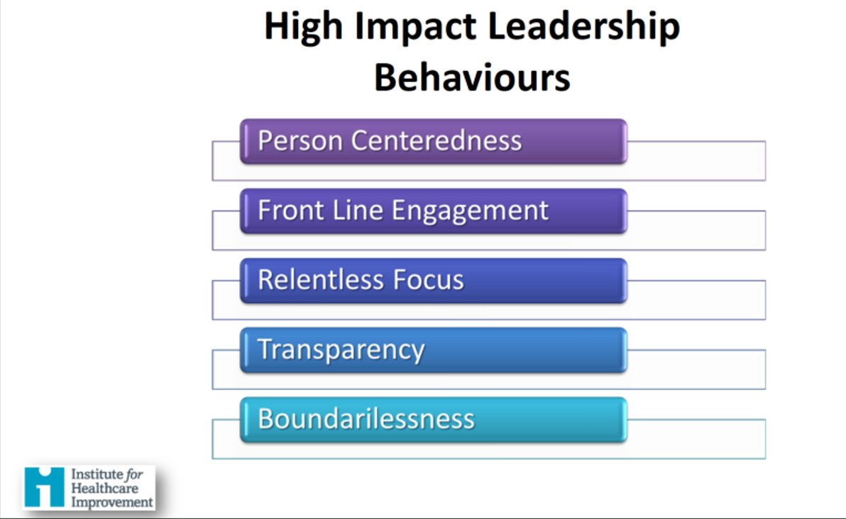 Hearing <a href="/jasonleitch/">Jason Leitch</a> reiterate the importance of High Impact Leadership Behaviours, they remain the same, and are even more important during a crisis #HISQIconnect