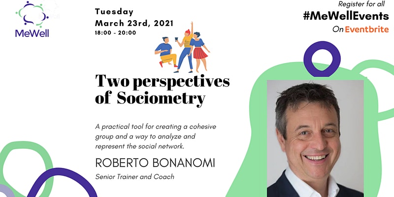 AV_ETH's tweet photo. Today, @MeWellCommunity focuses on the topic of #Sociometry, the scientific study of #social choice and a methodology for stimulating, exploring, and measuring #interpersonal relations with PsyD MSc coach @robibonanomi.

Register here⬇️
https://t.co/oxpLL1gv6O https://t.co/ltu2tKyMaS