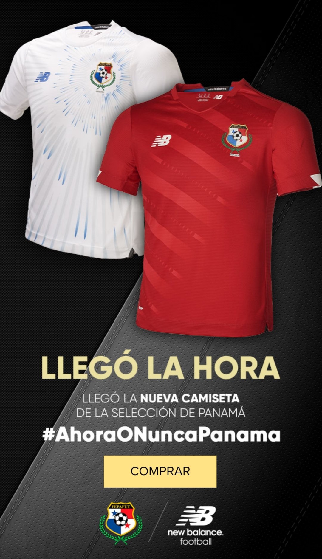 Deportes RPC en Twitter: "¡Oficial! 🚨⚽🇵🇦 Estas son las nuevas indumentarias de la selección de Panamá para las eliminatorias rumbo a Catar 2022. El precio en página web de @NewBalancePTY está