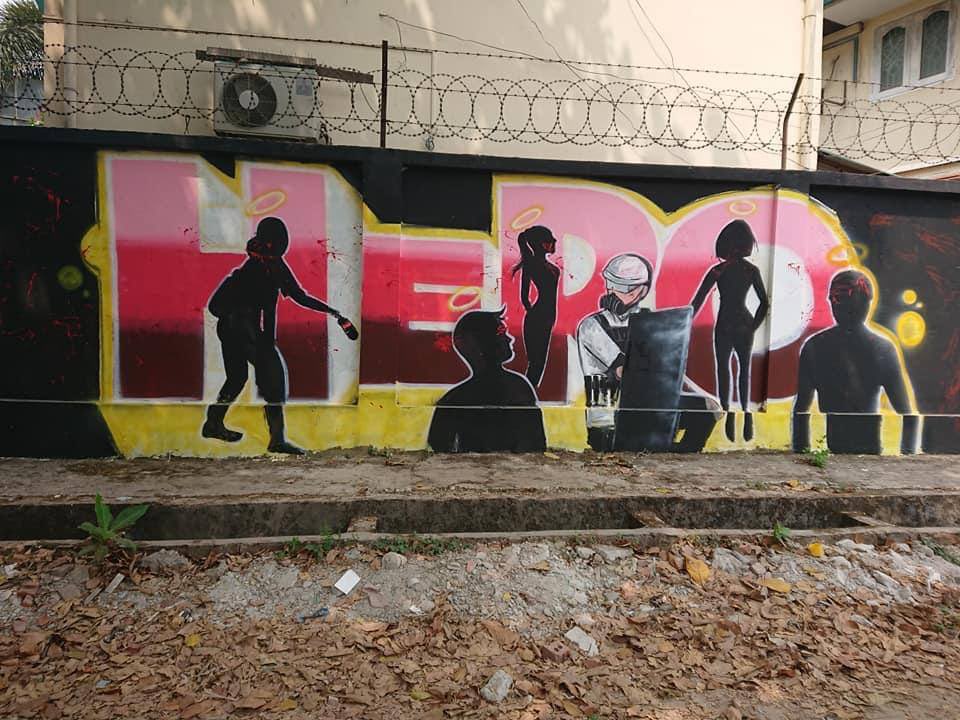 yunn1820's tweet photo. Spring Revolution graffiti arts by youths of ThinGanGyun township, Yangon.
KEEP ON MOBILE INTERNET
#WhatsHappeningInMyanmar
#Mar23Coup https://t.co/zOmXYqRiUl