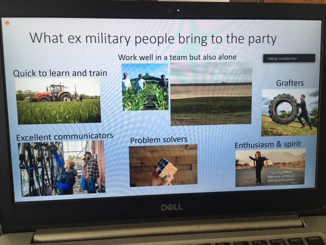 HighGroundBoss's tweet photo. Massive thnx Jonny, Will, Ian & Steve 4 brilliant presentations today #virtualruralweek. @velcourt @TilhillForestry @BowlerOakfield. #estatemanagement #carboncapture #biodiversity #woodlandexpansion #biomass @The_SCOTS @RICSnews #militaryskills @BritishArmy #outdoorsisbetter https://t.co/Zh9SolwyUC