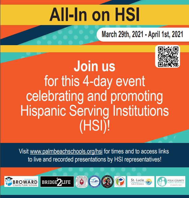 ATL Counselors (@counselorsachs) on Twitter photo See attached flyer for a 4-day event celebrating & promoting HSI! <a href="/ATL_Eagles/">Atlantic High School</a> <a href="/achs_ib/">Atlantic High School IB Programme</a> See attached flyer for a 4-day event celebrating & promoting HSI! <a href="/ATL_Eagles/">Atlantic High School</a> <a href="/achs_ib/">Atlantic High School IB Programme</a>
