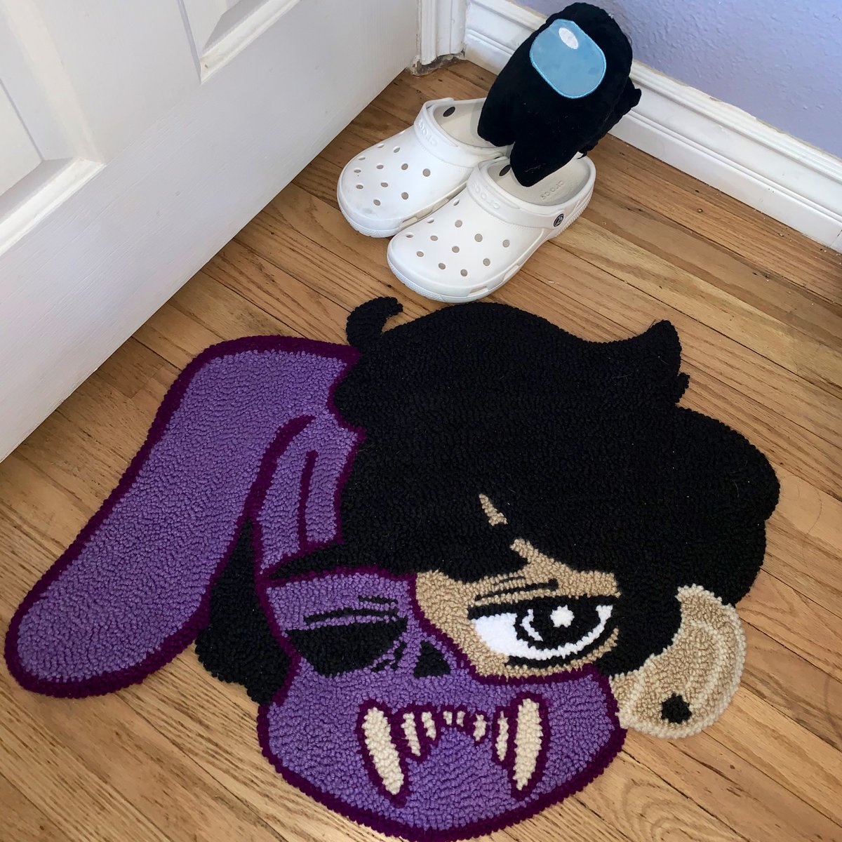 myminushka's tweet photo. @Corpse_Husband @CORPSE rug w/ crocs and crewmate π³ shoutout alita π€ #corpsewithcrocs #corpsecrewmate #amongus #rugplug https://t.co/5cd9WWMyhw