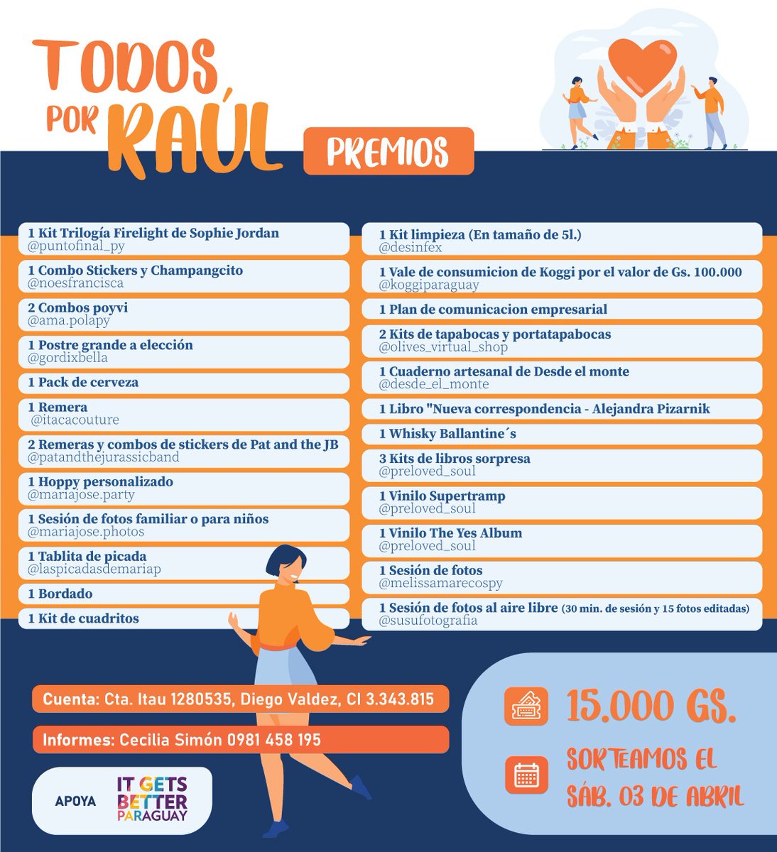 ElParlantepy's tweet photo. Recurrimos a la solidaridad de la ciudadanía para ayudar a nuestro compañero Raúl.

📌 Para apoyar la causa, comunicate al 0981-458-195. https://t.co/B6rJn3oaI8