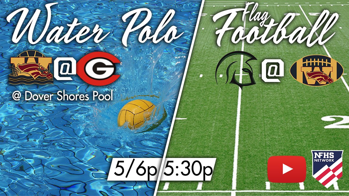 Wekiva Athletics (@wekivasports) on Twitter photo TODAY:
🤽♂️ <a href="/WekivaAquatics/">Wekiva Aquatics Swimming/Water Polo</a> travels to <a href="/CHS_Grenadiers/">Colonial Athletics</a> at 5:00 (G) / 6:00 (B) for a meet at Dover Shores.
🏈 #WekivaFFB hosts <a href="/goevanstrojans/">Evans Athletics</a> at 5:30. Tickets available on <a href="/GoFan/">go fun</a>; live stream on YouTube.com/c/WekivaSports and <a href="/NFHSNetwork/">NFHS Network</a>.
<a href="/osvarsity/">Sentinel Varsity</a> <a href="/ApopkaJohn/">John Peery</a> <a href="/ApopkaChiefNews/">Apopka Chief newspaper</a> TODAY:
🤽♂️ <a href="/WekivaAquatics/">Wekiva Aquatics Swimming/Water Polo</a> travels to <a href="/CHS_Grenadiers/">Colonial Athletics</a> at 5:00 (G) / 6:00 (B) for a meet at Dover Shores.
🏈 #WekivaFFB hosts <a href="/goevanstrojans/">Evans Athletics</a> at 5:30. Tickets available on <a href="/GoFan/">go fun</a>; live stream on YouTube.com/c/WekivaSports and <a href="/NFHSNetwork/">NFHS Network</a>.
<a href="/osvarsity/">Sentinel Varsity</a> <a href="/ApopkaJohn/">John Peery</a> <a href="/ApopkaChiefNews/">Apopka Chief newspaper</a>